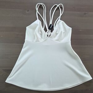 NWT Express Strappy White Top - S/P